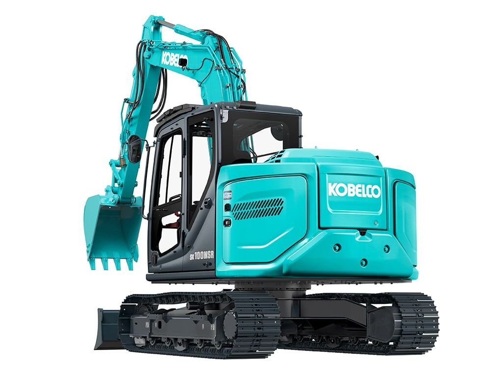 コベルコsk75sr Kobelco SK75SR-7 8 Tonne Midi Excavator 4.2m Dig Depth
