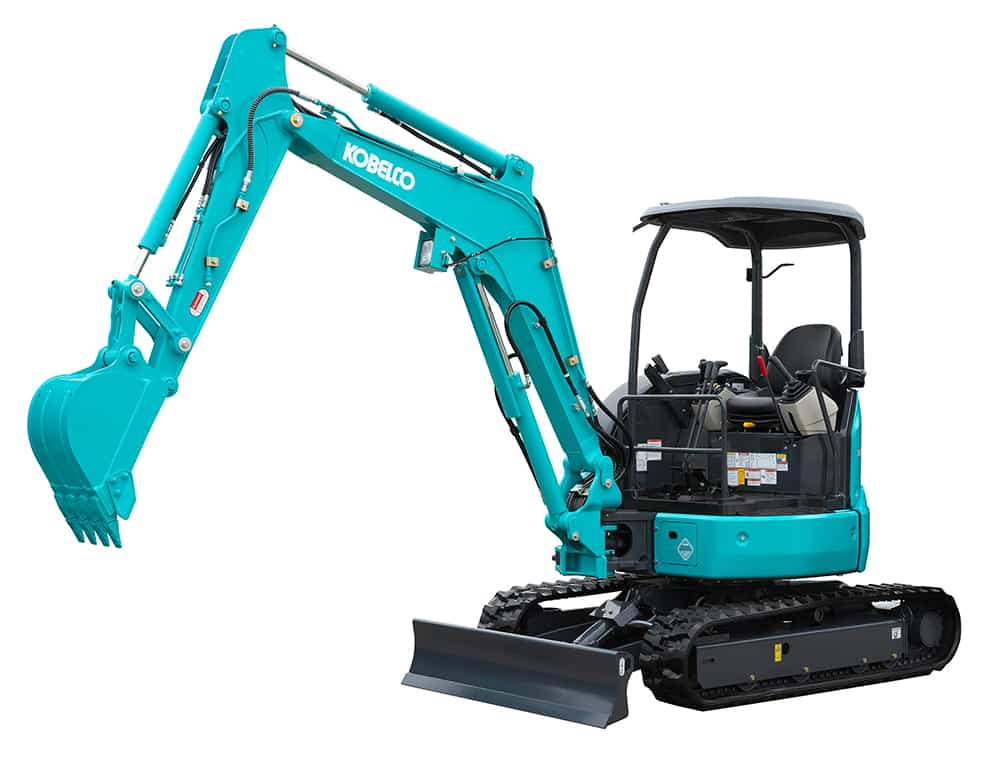 Kobelco SK30SR-6 3 Tonne Mini Excavator 2.8m Dig Depth