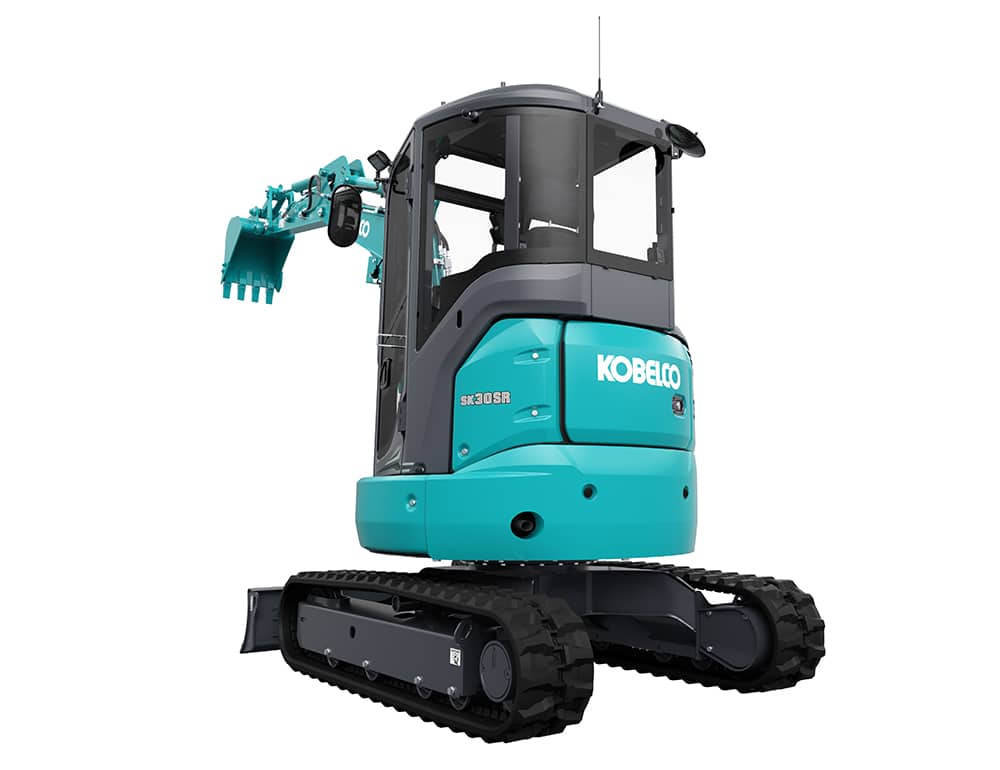 Kobelco SK30SR-7 3.5 Tonne Versatile Mini Excavator