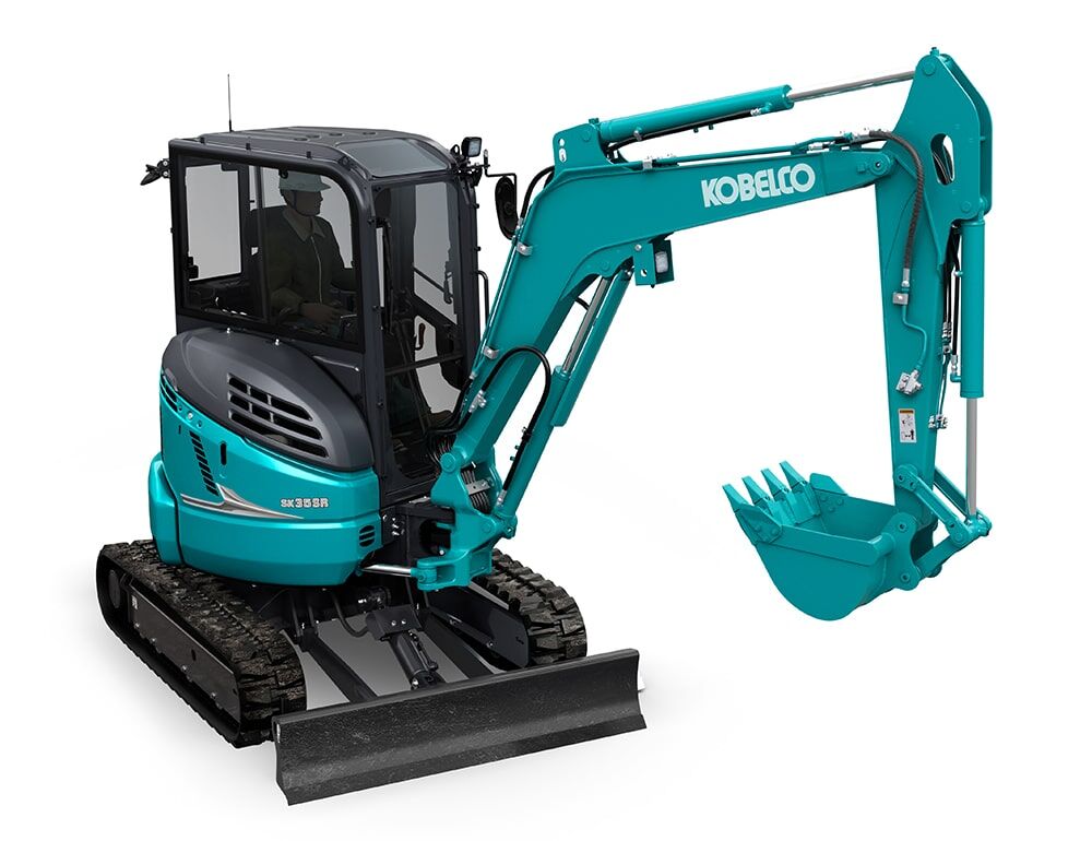 Kobelco SK35SR-7 4 Tonne Versatile Mini Excavator